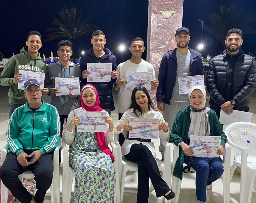 جامعة بنها تفوز بالميدالية الذهبية فى الكرة الشاطئية فى مهرجان التميز الرياضى بمطروح تحت شعار شباب جامعات الجمهورية الجديدة