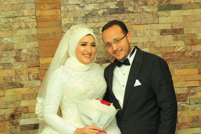 بالصور: زفاف محمد رشاد وإسراء منصور في ليلة العمر