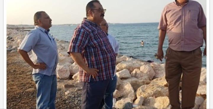 إنشاء ممشى سياحى بسفاجا