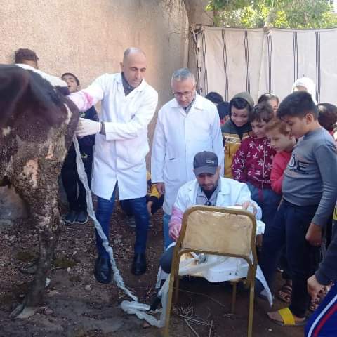 بيطري الشرقية يُنظم قافلة طبية بيطرية شاملة بالمجان