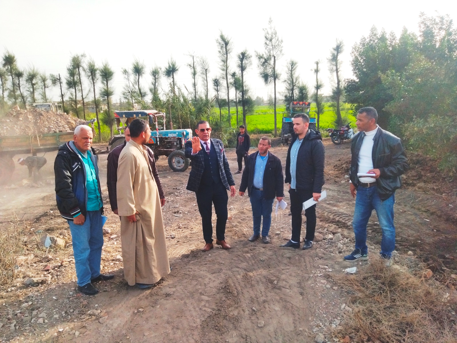 زراعة بالبحيرة تحصر الأراضى الزراعية المبورة بنطاق المحافظة  