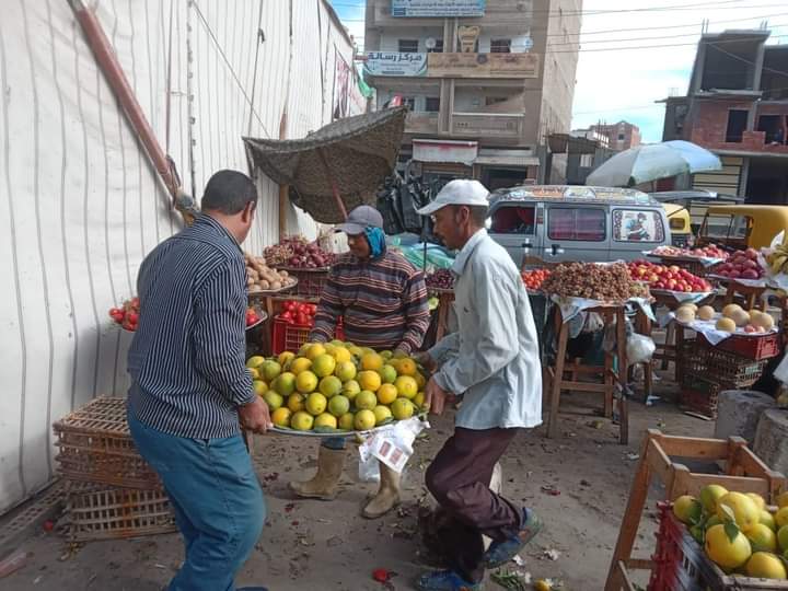 رفع 939 حالة اشغال طريق مخالف بنطاق 4 مراكز بالبحيرة 