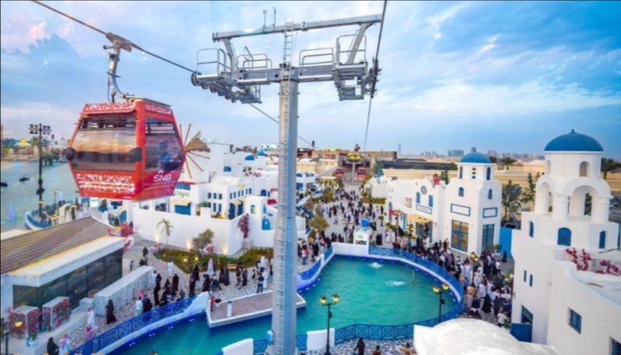 تلفريك بوليفارد وورلد... جولة حول العالم داخل الرياض