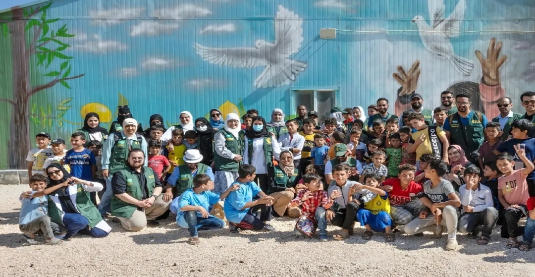 سلمان للإغاثة يحتفي باليوم العالمي لمحو الأمية مخيم الزعتري للاجئين السوريين بالأردن