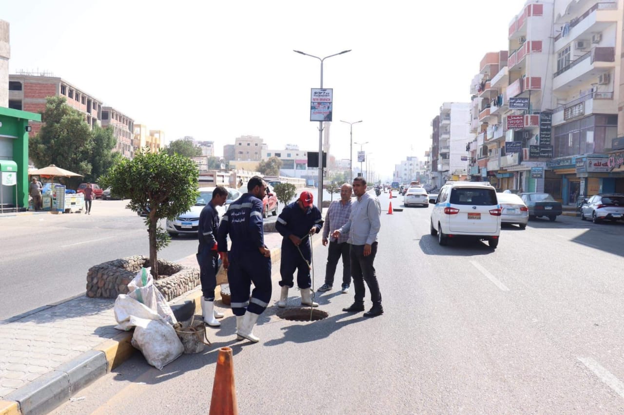 مياه البحرالاحمر تعلن الطوارئ وتؤكد جاهزية غرف تصريف الأمطار