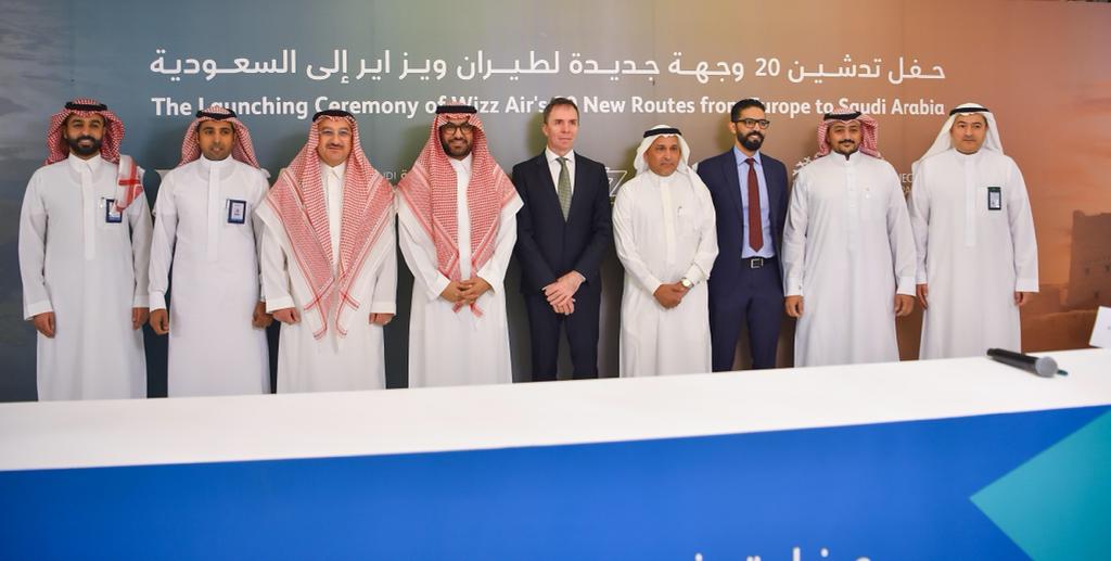 بالصور.. تدشين 20 وجهة طيران جديدة إلى السعودية من أوروبا