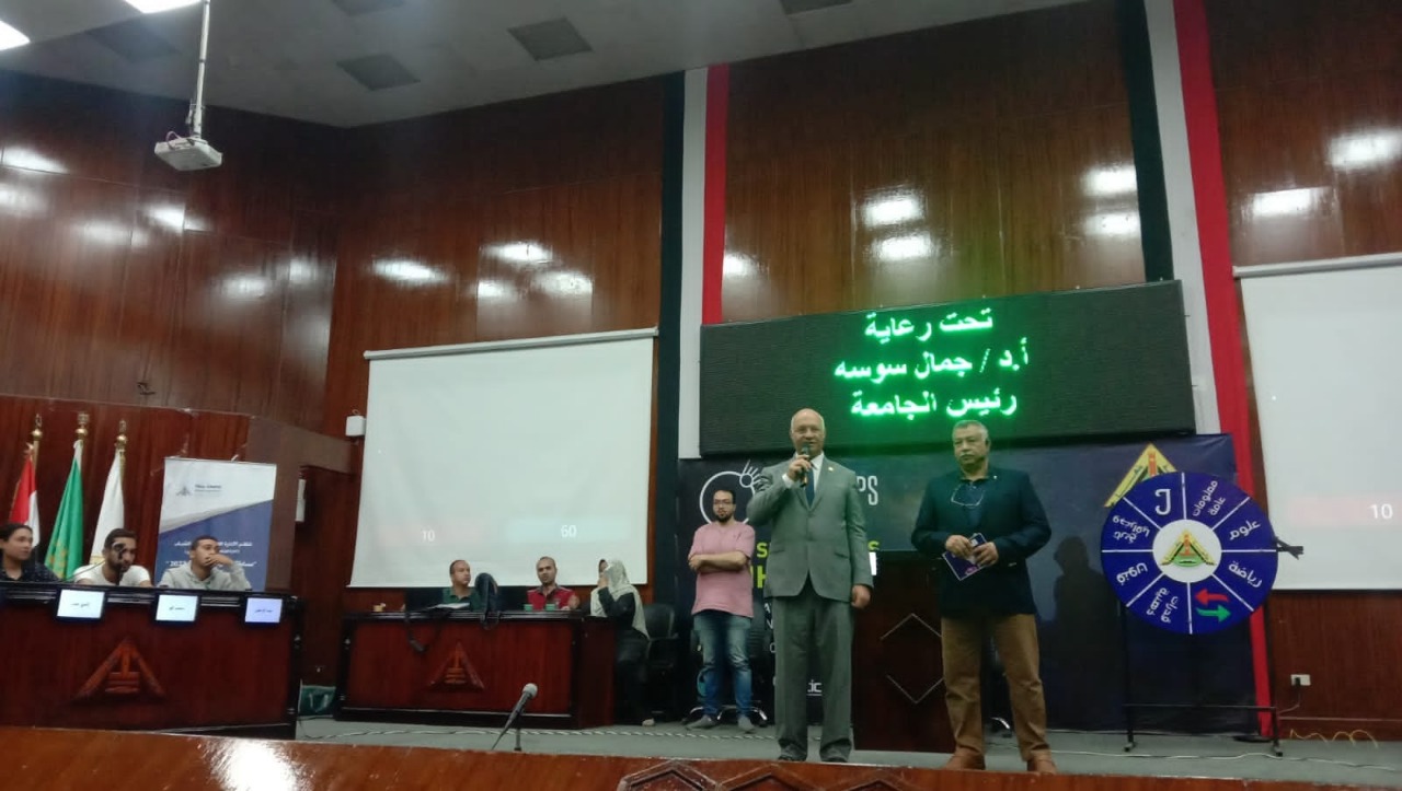 جامعة بنها تشارك فى البرنامج التليفزيونى " العباقرة جامعات " على قناة القاهرة والناس