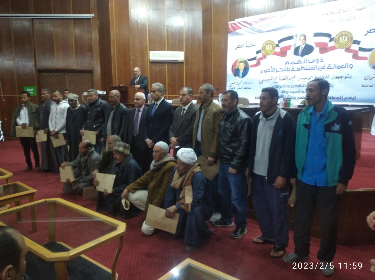 وزير القوى العاملة بالبحرالاحمر نعمل على توفير فرص. عمل حقيقية لذوى الهمم