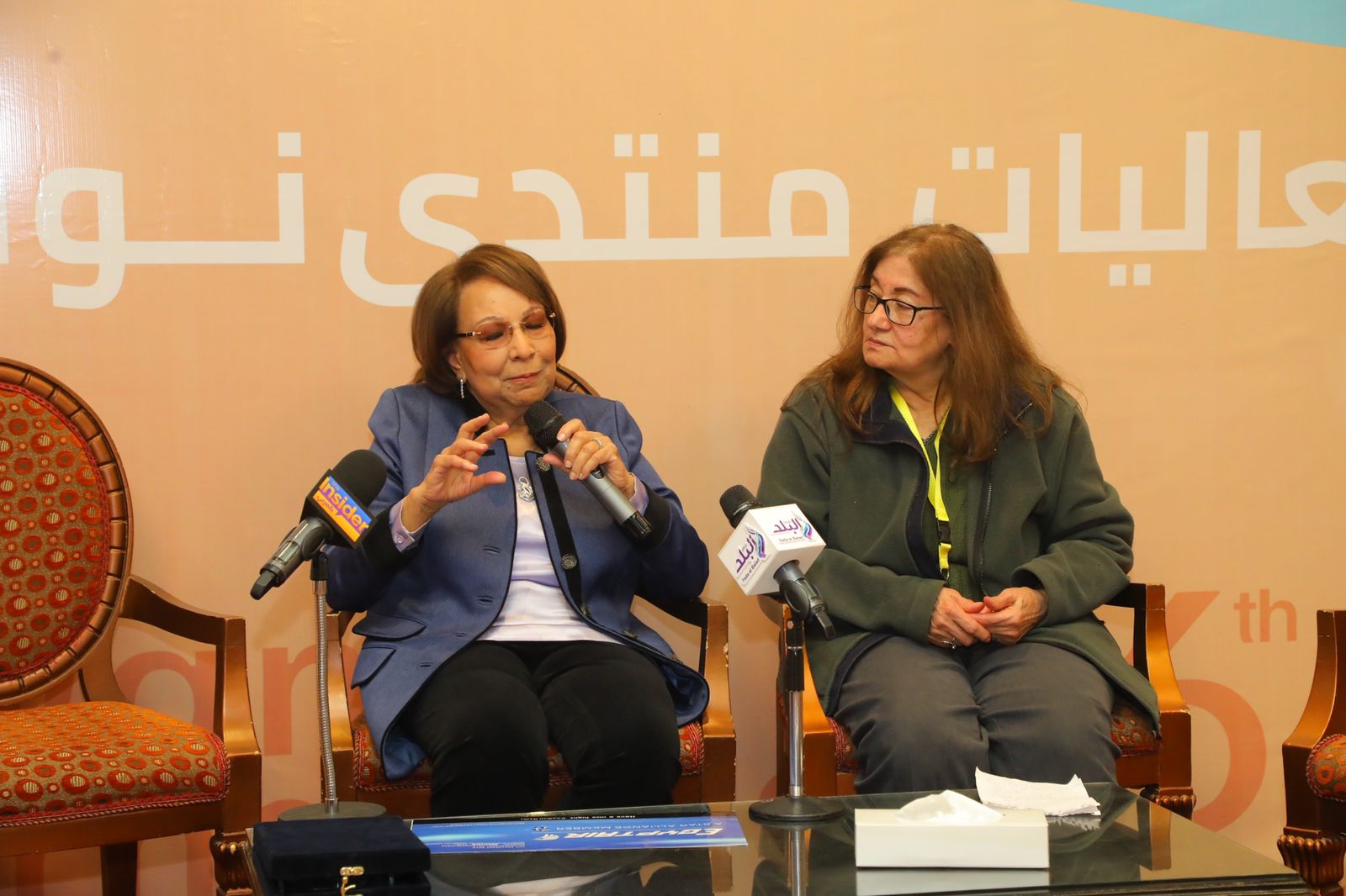 مهرجان أسوان يكرم إنعام محمد علي لمشوارها الفني ومناصرتها قضايا المرأة