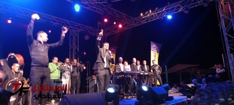 نزول مواطنى الغردقةلقضاء سهرة مهرجان الوان والفنان احمد شيبة فى يوم ١١/١١بالغردقة فى جو يسوده الأمن والامان