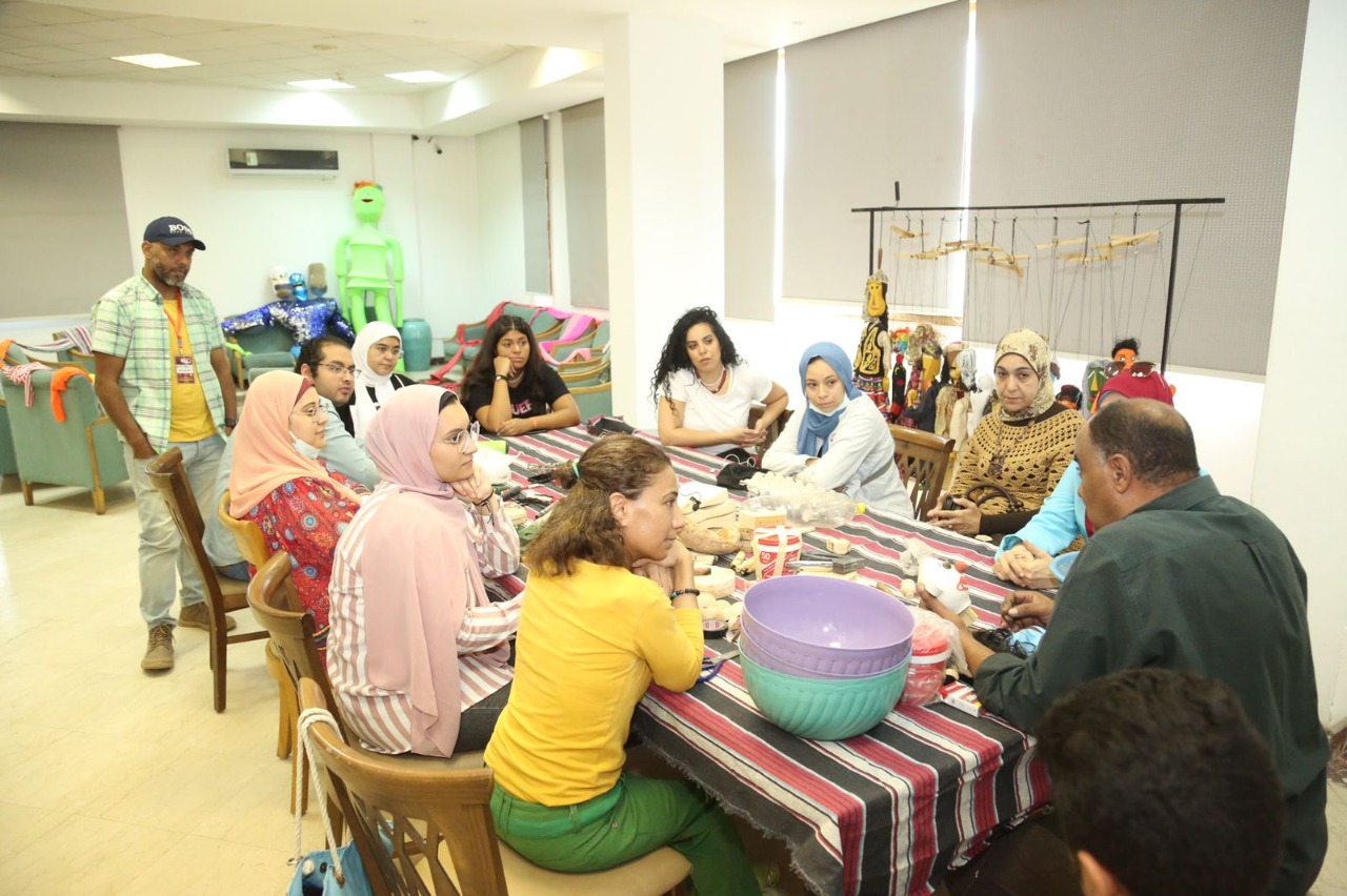 لأول مرة .. ورشة تفاعلية لفن العرائس بالمهرجان القومي للمسرح المصري 