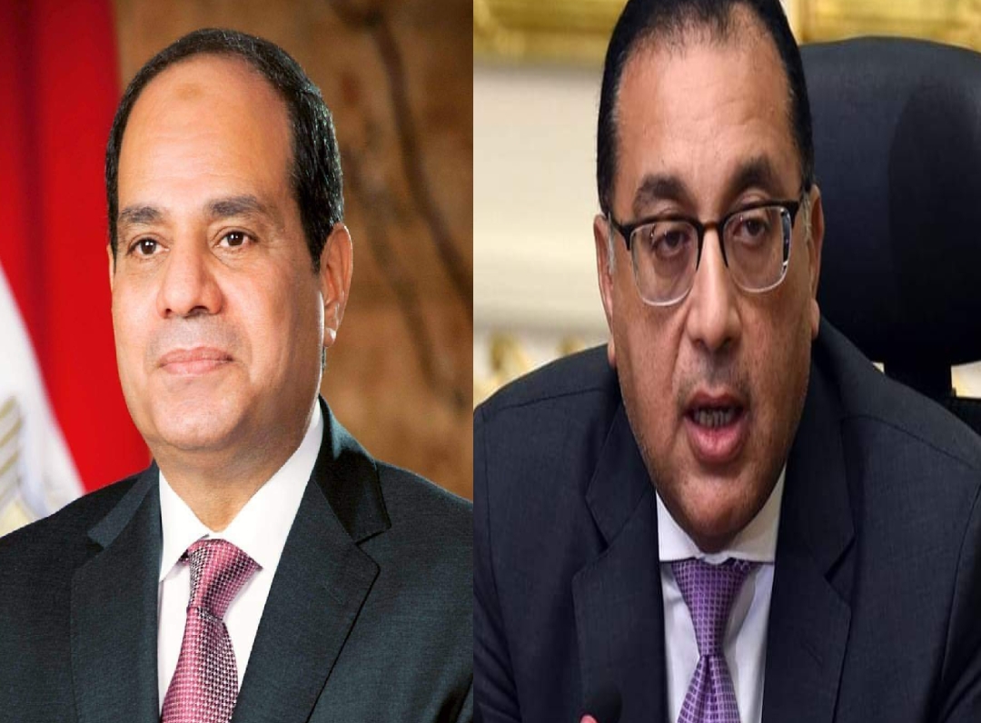 رئيس الوزراء يُهنئ الرئيس السيسي بالعام الميلادي الجديد