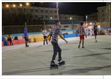 رياضة الاسكيت تنطلق لأول مرةبالبحرالاحمر فى نادى العربان بالغردقة 