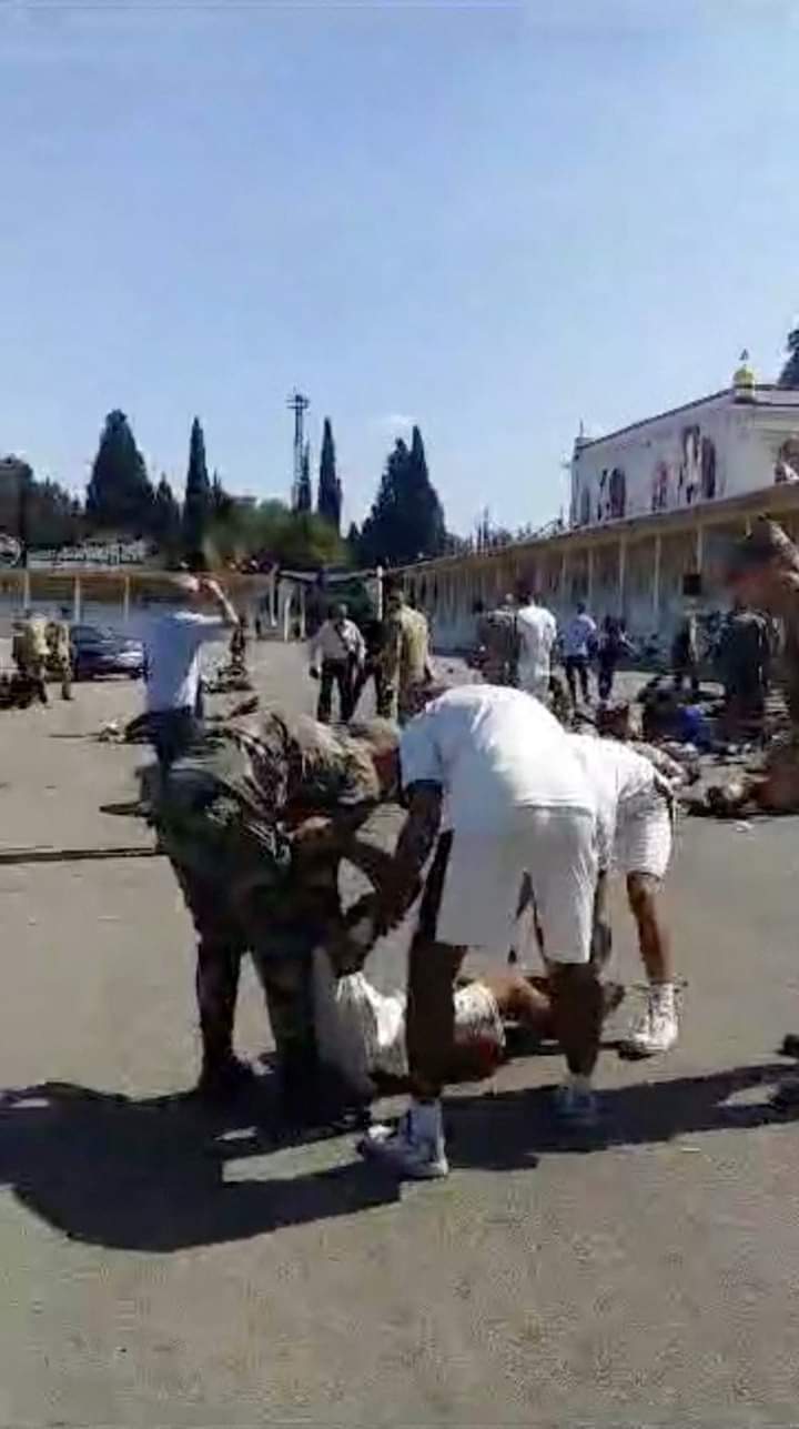 ارتفاع حصيلة الهجوم على الكلية العسكرية في سوريا إلى 110 أشخاص