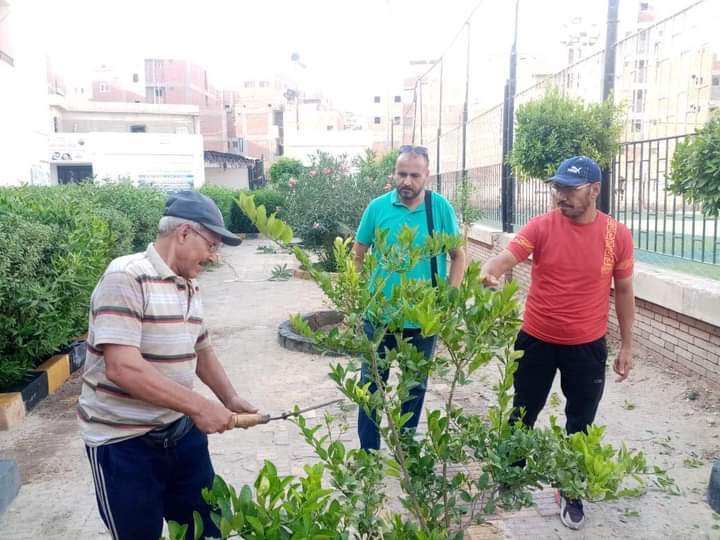استمرار مبادرة "بلدنا احلى" للعام الثانى على التوالى من مراكز شباب بنها