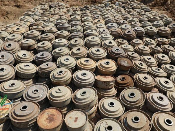 سلمان للإغاثة ينتزع 1.055 لغمًا عبر مشروع "مسام" في اليمن خلال أسبوع