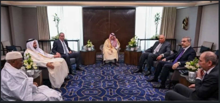 البيان الختامي لاجتماع اللجنة الوزارية المكلفة من القمة العربية الإسلامية الاستثنائية المشتركة بشأن التطورات في قطاع غزة برئاسة المملكة