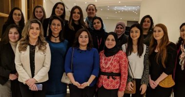 ماريان عازر تلقى كلمة للشباب اللبناني ببيروت