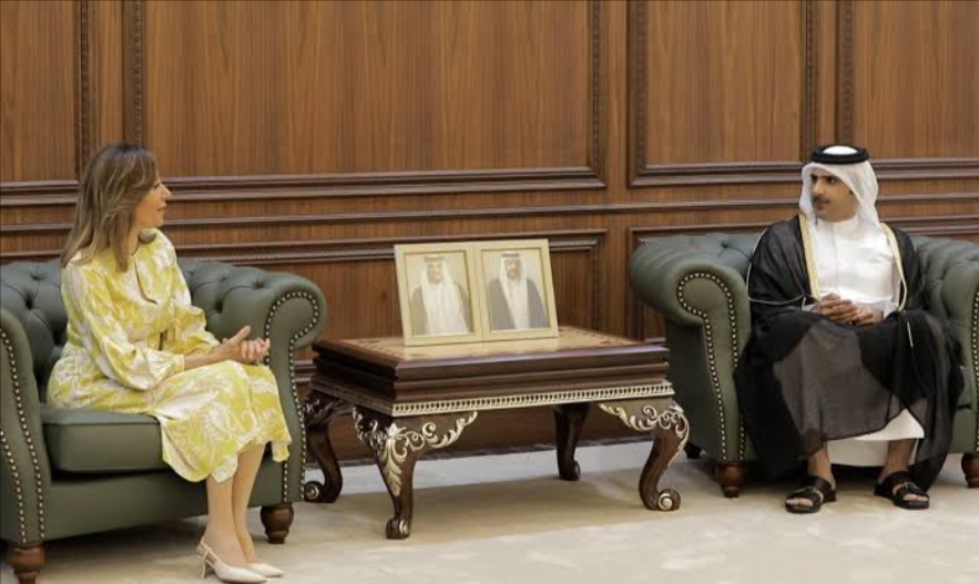 وزيرة الثقافة تلتقي تركي آل شيخ