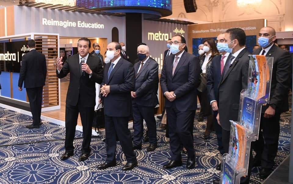 الرئيس في المنتدى العالمي للتعليم العالي والبحث العلمي