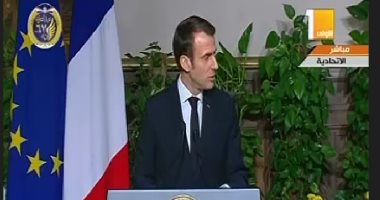 ماكرون يشكر السيسي على حسن الضيافة ويؤكد: دائما نناقش القضايا المشتركة