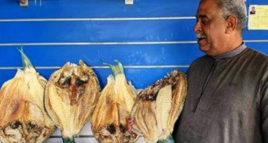 أهالى البحرالاحمر الأصليين...نفطر السمك الناشف المجفف صباح عيد الفطر