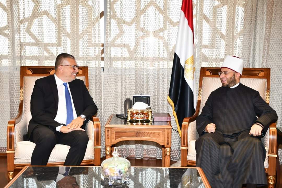 لتنسيق الدورات التثقيفية... وزير الأوقاف يستقبل رئيس اتحاد إذاعات وتليفزيونات دول منظمة التعاون الإسلامي 