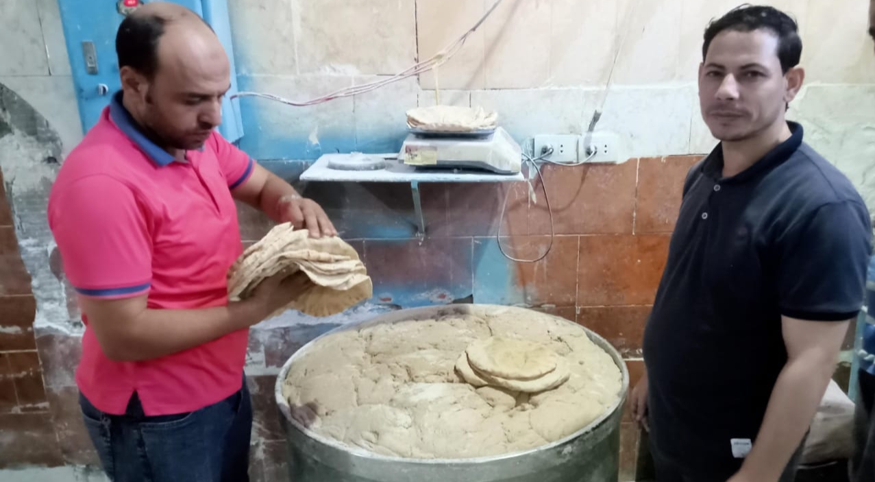 تموين البحيرة...25 محضر لمخابز بلدية مخالفة بمركزى أبو المطامير وأبو حمص ين البحيرة...