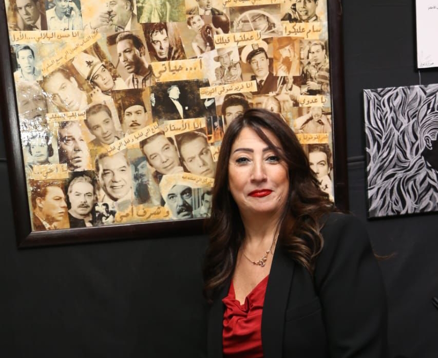 انطلاق معرض "عيون الروح '' للفنانة عبير فريد شوقي  " 