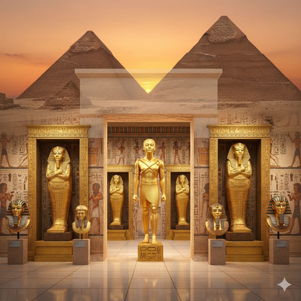 المتحف المصري الكبير.. بوابة الحضارة إلى المستقبل