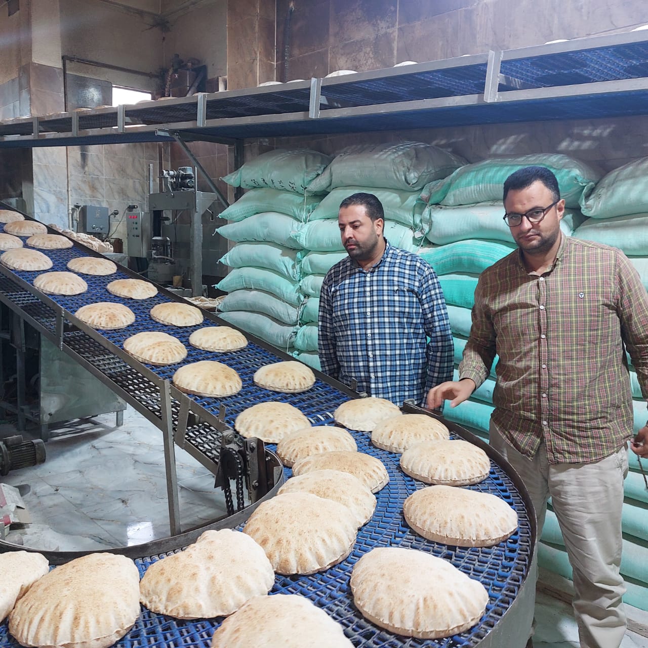 تموين البحيرة...ضبط 6 مخابز بلدية لتصرفهم فى 155شيكارة دقيق وضبط عبوات مواد غذائية منتهية الصلاحية 