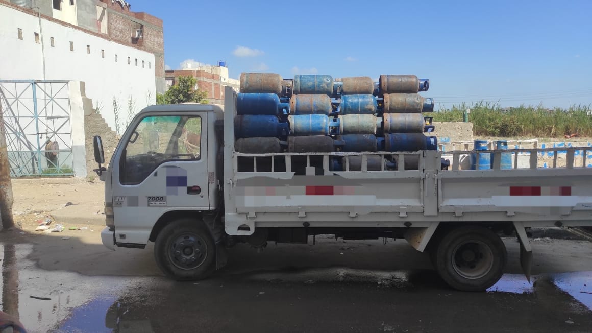 ضبط صاحب مستودع تصرف في 158 اسطوانة غاز منزلي برشيد 