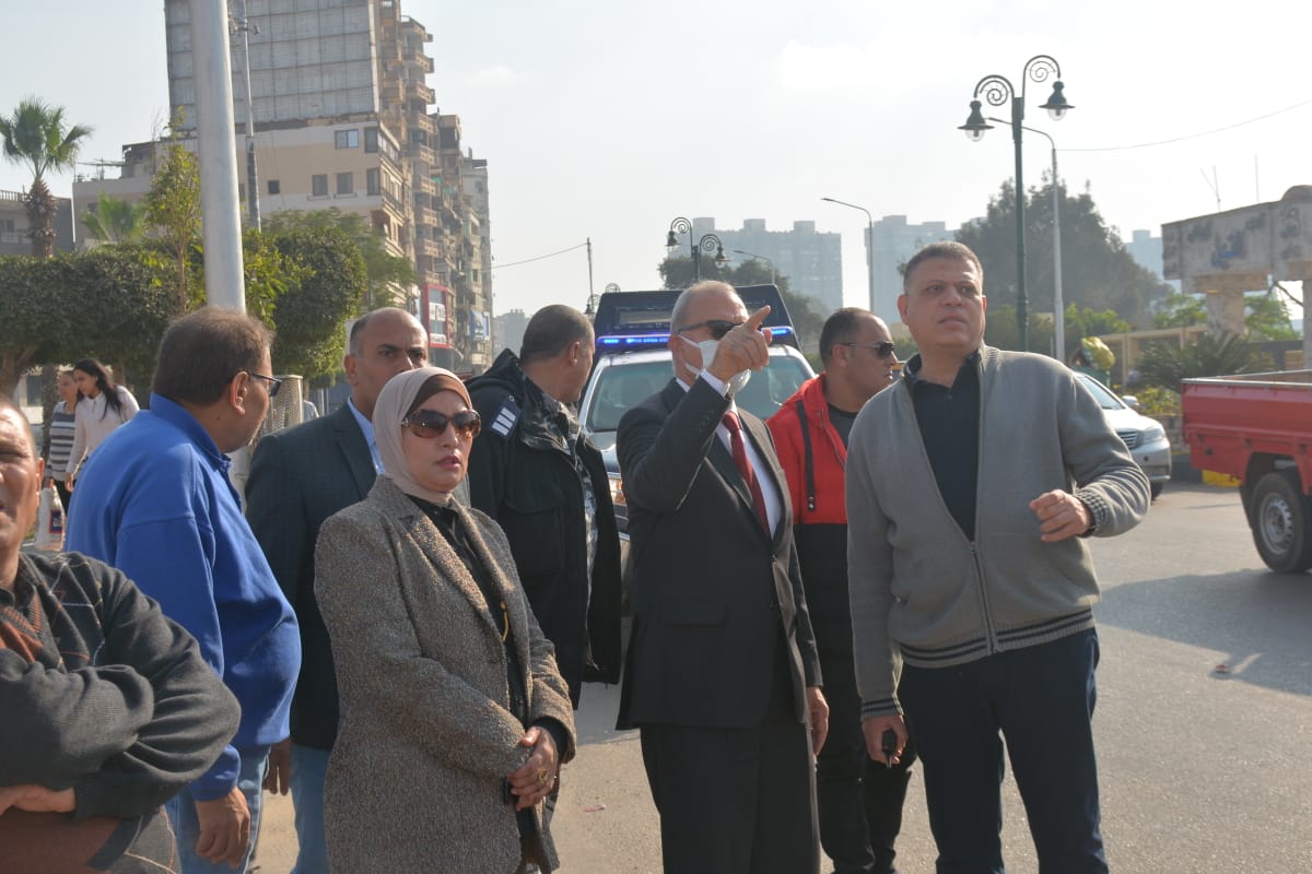 محافظ القليوبية يتفقد المنطقة المحيطة بقصر محمد علي لمتابعة أعمال التجميل والدهانات والرصف  