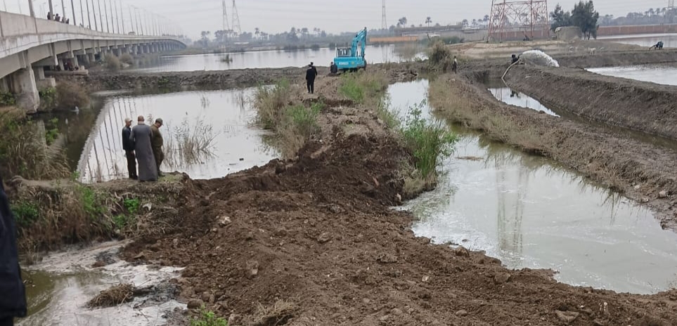 ضمن الموجة 22 ...إزالة 4 حالات تعدى تابعة للثروة السمكية بكفر الدوار 