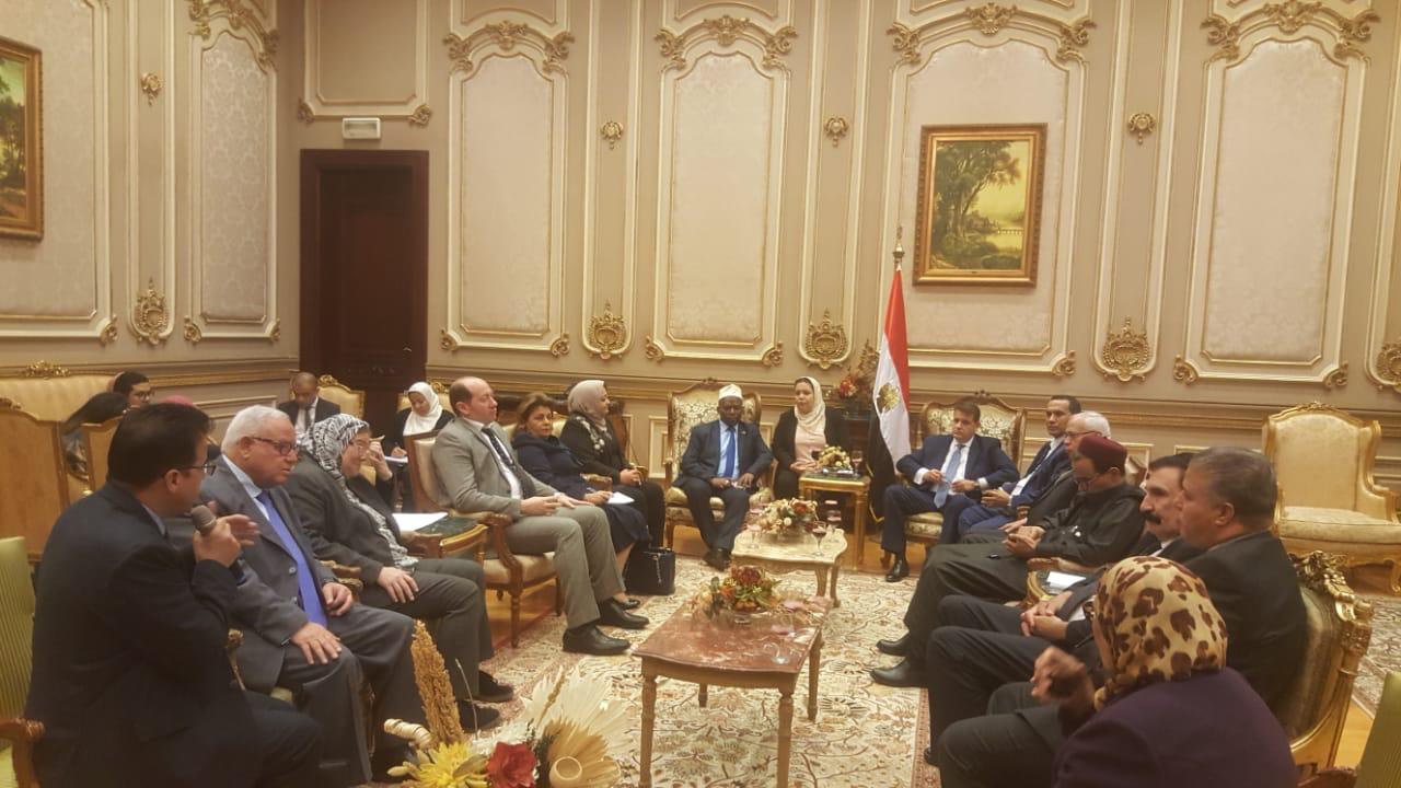 أفريقية النواب تستقبل سفير بوروندي لبحث العلاقات الثنائية بين الدولتين