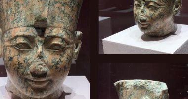الرأس الملكية للملك تحتمس الثالث بمتحف آثار الغردقة