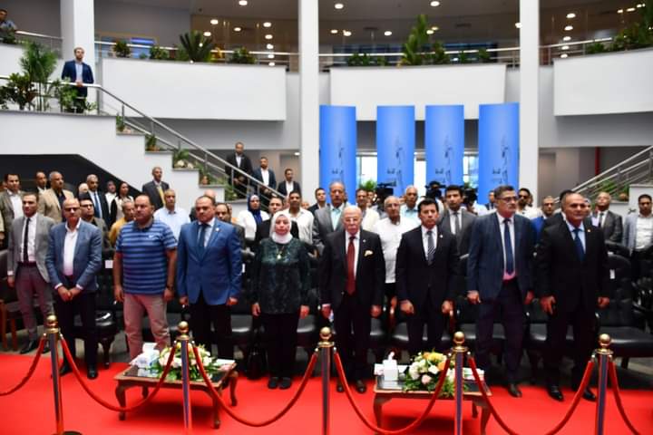 وزير الرياضة يشهد المؤتمر الصحفي للاعلان عن الانتقاء الخاص بالمشروع القومي للموهبة و البطل الأولمبى