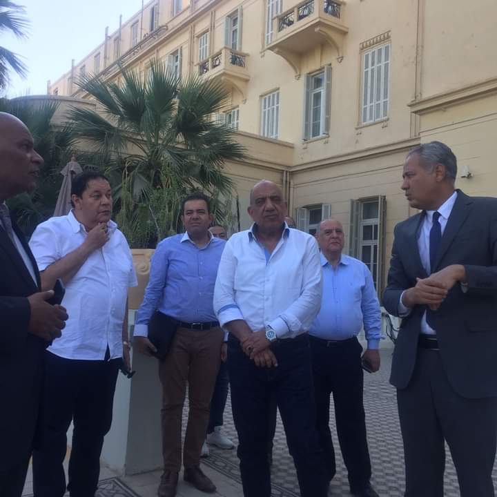 عصمت يتفقد فندق "ونتر بالاس" بالأقصر على هامش زيارته الميدانية إلى مناجم شركة النصر للتعدين