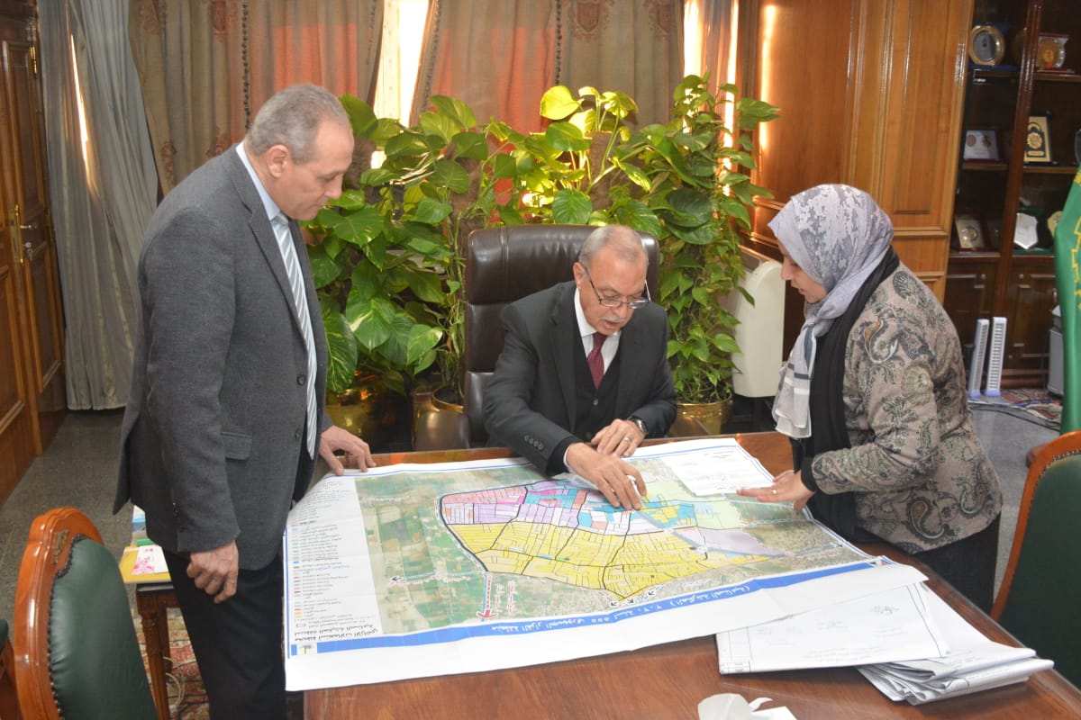 محافظ القليوبية يعتمد المخطط التفصيلي لمدن بنها