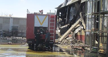 السيطرة على حريق شب داخل مخزن بالفيوم دون خسائر بشرية