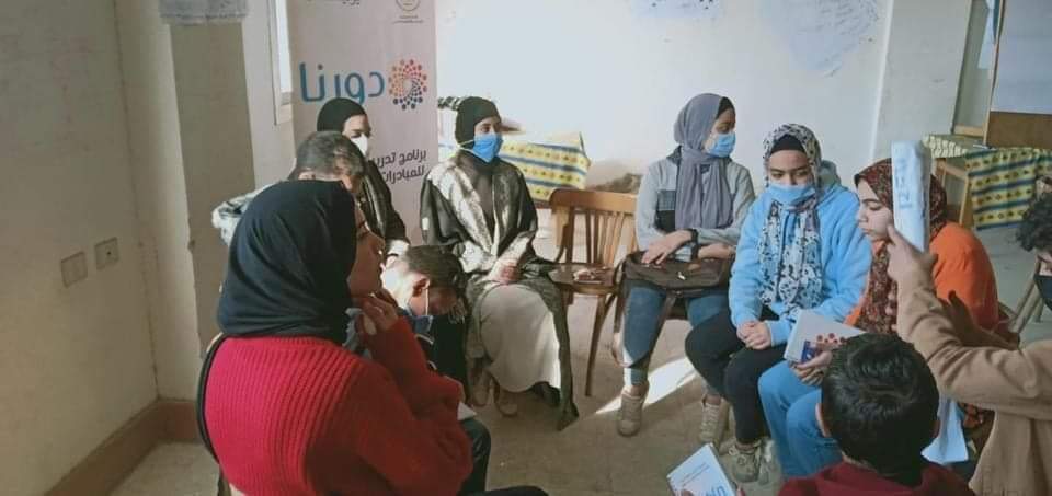 مديريه الشباب والرياضه بالقليوبية      فاعليات برنامج *دورنا* باداره الخانكه