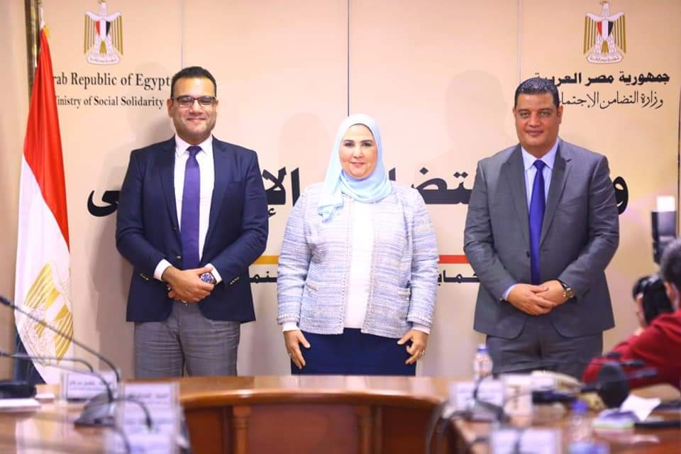 القباج تشهد توقيع بروتوكولي تعاون مع بنك الطعام المصري