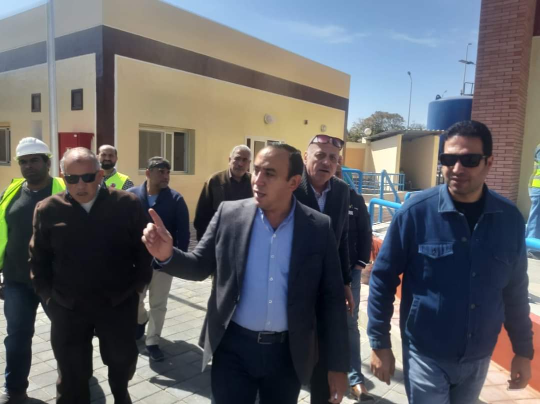 رئيس جهاز الشروق : الإنتهاء من تطوير ورفع كفاءة رافع الصرف الصحى الرئيسى بالمدينه 