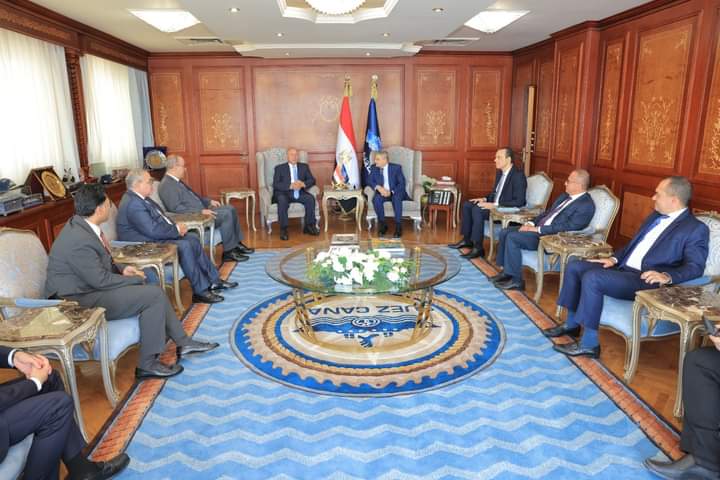 في إطار توجيهات فخامة الرئيس بتعظيم الشراكة مع القطاع الخاص الدولي والمصري وتطوير الأسطول التجاري المصري 
