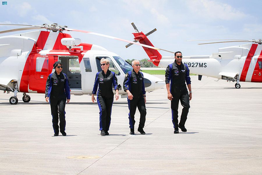 المملكة تُطلق رحلة علمية للفضاء وعلى متنها أول رائدة فضاء سعودية لإجراء 14 تجربة بحثية في بيئة الجاذبية الصغرى