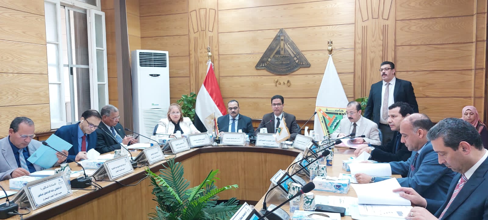 رئيس جامعة بنها يستقبل رئيس الهيئة القومية لضمان جودة التعليم والاعتماد