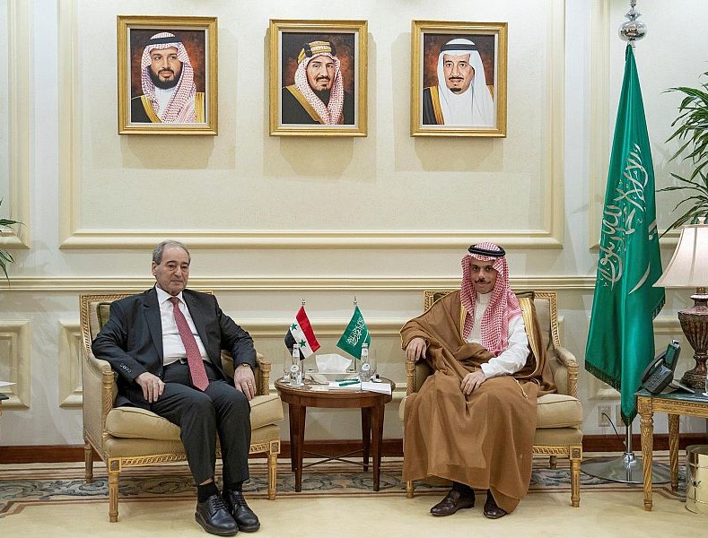 صدور بيان مشترك في ختام زيارة وزير الخارجية السوري للمملكة