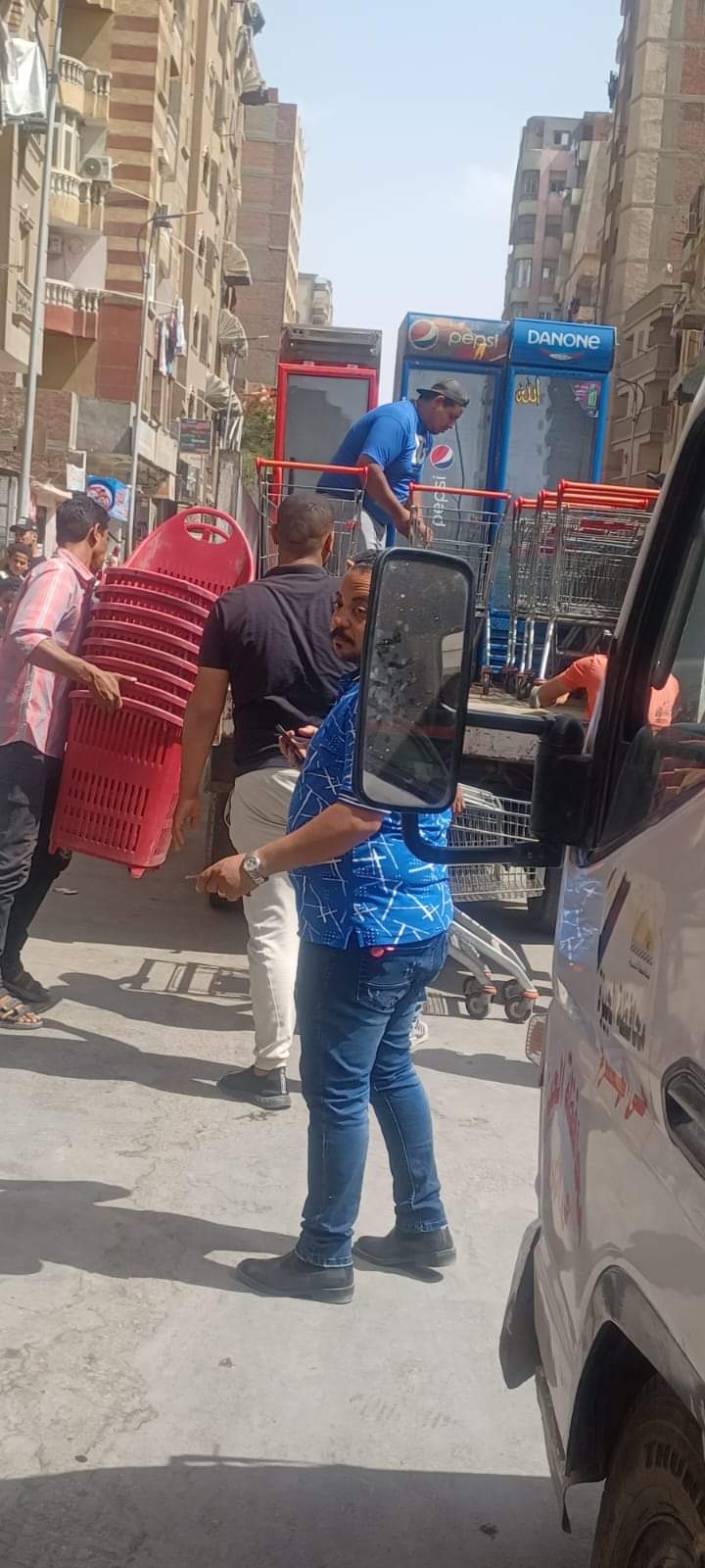 رفع ٣ ألاف حالة إشغال بالجيزة