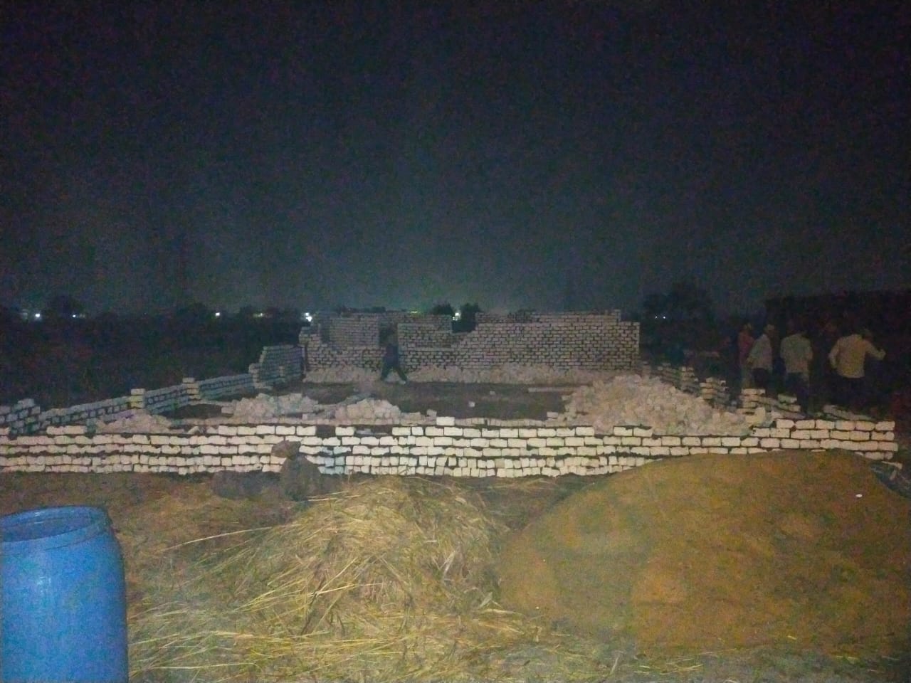 إزالة 40 حالة تعدي على الاراضي الزراعيه بنطاق 9 مراكز بالبحيرة 