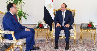 مصطفى مدبولى يهنئ الرئيس السيسي بعيد تحرير سيناء